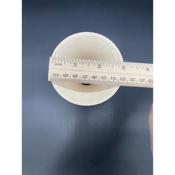 Herta Gertz BC Ceramics Northern Lights Vase 1950’s Canadian Pottery Geometric - Picture 9 of 10